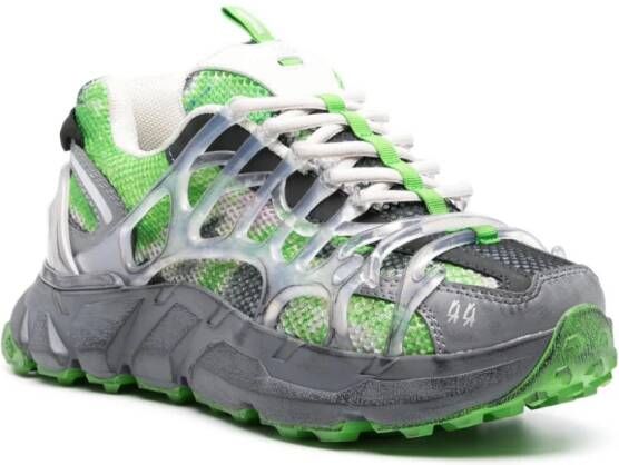 44 LABEL GROUP Symbiont 2 chunky sneakers Green