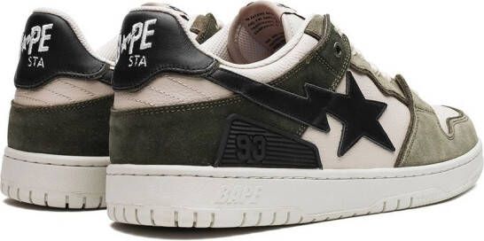 A BATHING APE Sk8 Sta #4 M1 "Olive Darb" sneakers Green