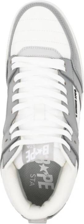 A BATHING APE BAPE STA 88 high-top sneakers White