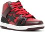 A BATHING APE BAPE STA Mid sneakers Red - Thumbnail 2