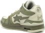 A BATHING APE Clutch STA leather sneakers Green - Thumbnail 3
