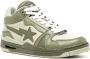 A BATHING APE Clutch STA leather sneakers Green - Thumbnail 2