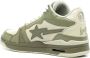 A BATHING APE Clutch STA leather sneakers Green - Thumbnail 3