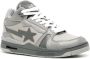 A BATHING APE Clutch STA leather sneakers Grey - Thumbnail 2