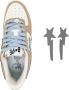 A BATHING APE colour-block leather sneakers White - Thumbnail 4