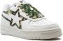 A BATHING APE Icon Abc Camo "Green" sneakers White - Thumbnail 2