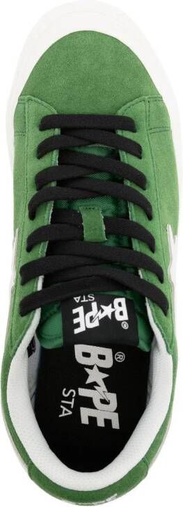A BATHING APE Mad Sta #1 M1 low-top sneakers Green