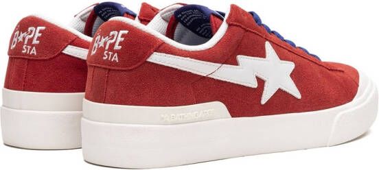A BATHING APE Mad Sta #1 M1 sneakers Red
