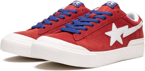 A BATHING APE Mad Sta #1 M1 sneakers Red