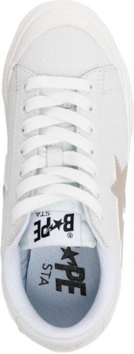 A BATHING APE Mad Sta low-top sneakers White
