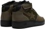 A BATHING APE Military Bapesta Mid sneakers Green - Thumbnail 3