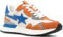 A BATHING APE Road Sta Express leather sneakers Orange - Thumbnail 2