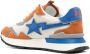 A BATHING APE Road Sta Express leather sneakers Orange - Thumbnail 3