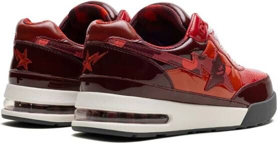 A BATHING APE Roadsta #1 "Red" sneakers