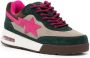 A BATHING APE side star-patch low-top sneakers Green - Thumbnail 2