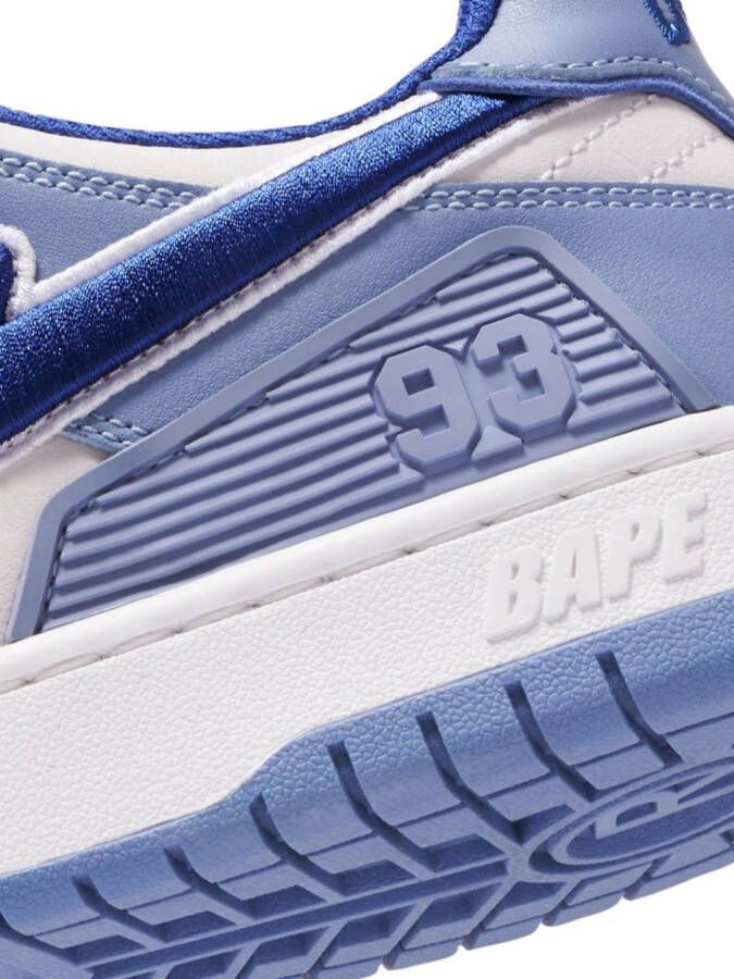 A BATHING APE SK8 panelled sneakers Blue
