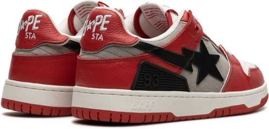 A BATHING APE SK8 STA #1 M2 "Red" sneakers