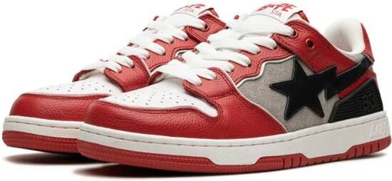 A BATHING APE SK8 STA #1 M2 "Red" sneakers
