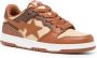 A BATHING APE SK8 STA #5 leather sneakers Brown - Thumbnail 1