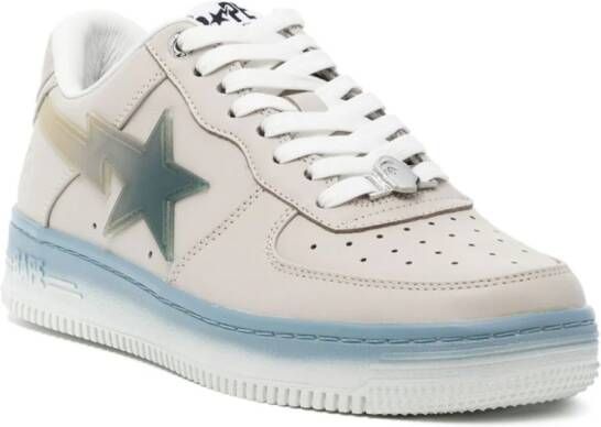 A BATHING APE Sta #5 lace-up sneakers Grey