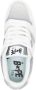 A BATHING APE star-appliqué faded leather sneakers White - Thumbnail 4