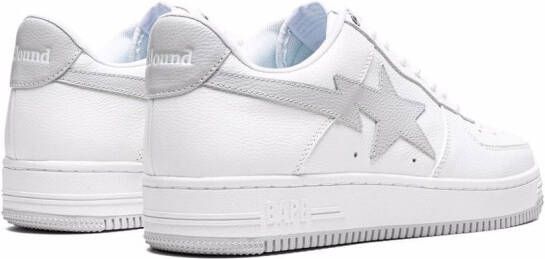 A BATHING APE x Jjjjound Bape Sta "White Grey" sneakers