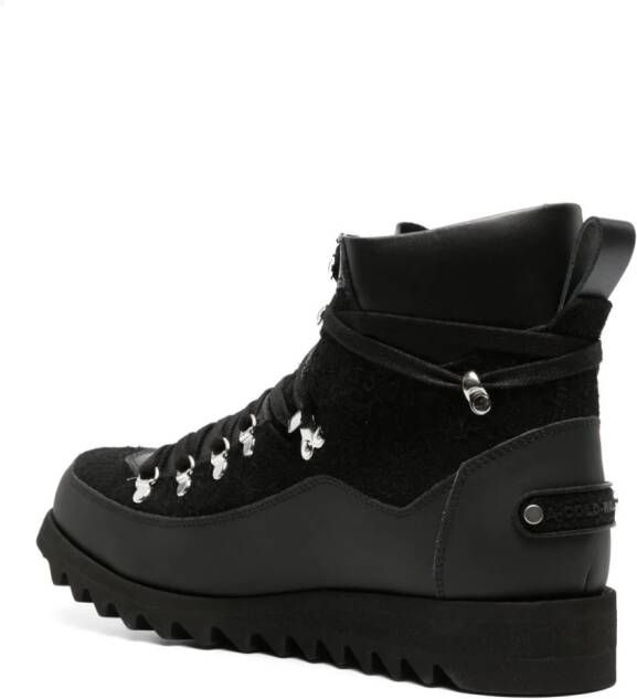 A-COLD-WALL* Alpine suede hiking boots Black