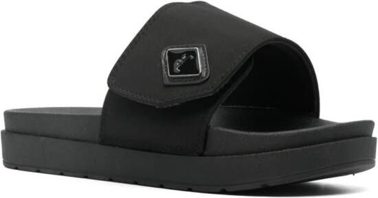 A-COLD-WALL* Diamond padded slides Black