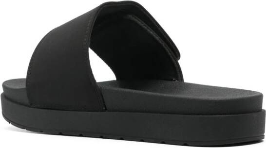 A-COLD-WALL* Diamond padded slides Black