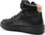 A-COLD-WALL* logo-print leather high-top sneakers Black - Thumbnail 3