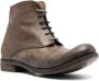 A Diciannoveventitre round-toe leather boots Brown - Thumbnail 2