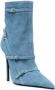 Abra 120mm denim ankle boots Blue - Thumbnail 2