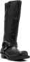 Acne Studios 30mm knee-high leather boots Black - Thumbnail 2