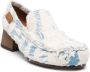 Acne Studios 35mm distressed denim loafers Blue - Thumbnail 2