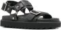 Acne Studios buckle-fastening leather sandals Black - Thumbnail 2