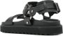 Acne Studios buckle-fastening leather sandals Black - Thumbnail 3
