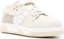 Acne Studios crinkled panelled suede sneakers White - Thumbnail 2