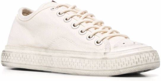 Acne Studios lace-up low-top sneakers Neutrals