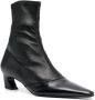 Acne Studios leather ankle boots Black - Thumbnail 2