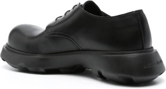 Acne Studios leather derby shoes Black
