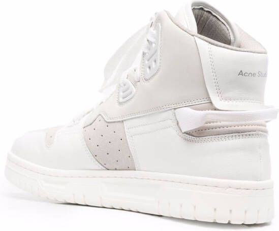 Acne Studios panelled high-top sneakers White