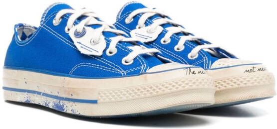 Converse almond-toe low-top sneakers Blue