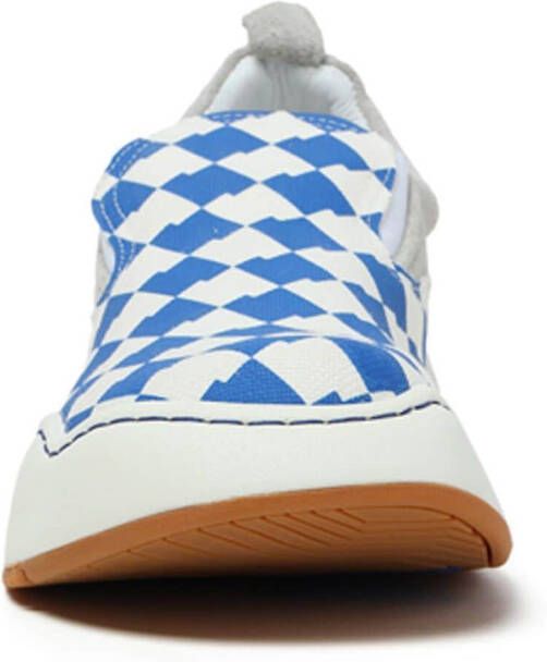 Ader Error checkered slip-on sneakers Blue