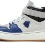 Ader Error panelled touch-strap high-top sneakers Blue - Thumbnail 2