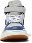 Ader Error panelled touch-strap high-top sneakers Blue - Thumbnail 5