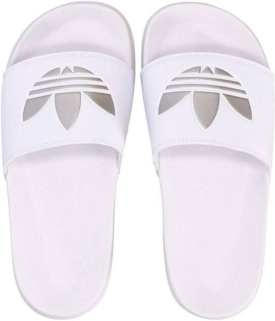adidas Adilette Lite trefoil-logo slides White