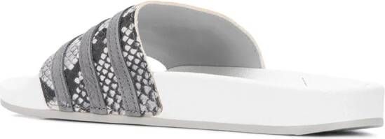 adidas Adilette "Snakeskin" slides Grey
