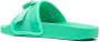 Adidas Adilette zip-pouch slides Green - Thumbnail 3