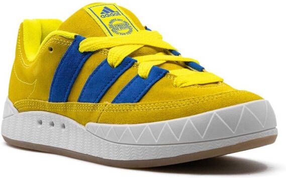 adidas ADIMATIC "Bright Yellow Blue" sneakers