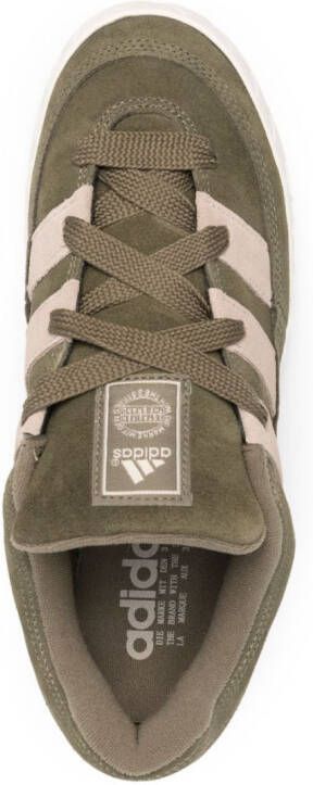 adidas Adimatic low-top suede sneakers Green